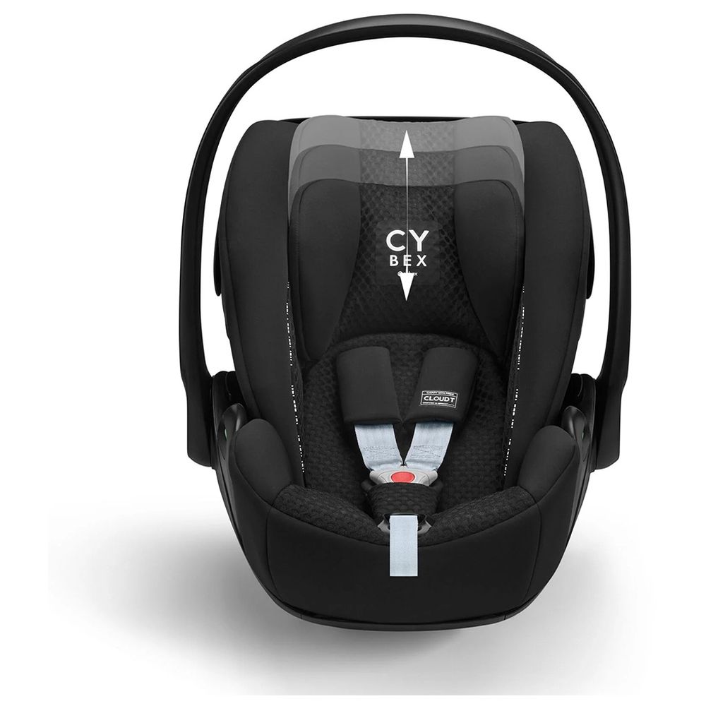 Cybex - Urban Mobility Cloud T I-Size Baby Car Seat - Black