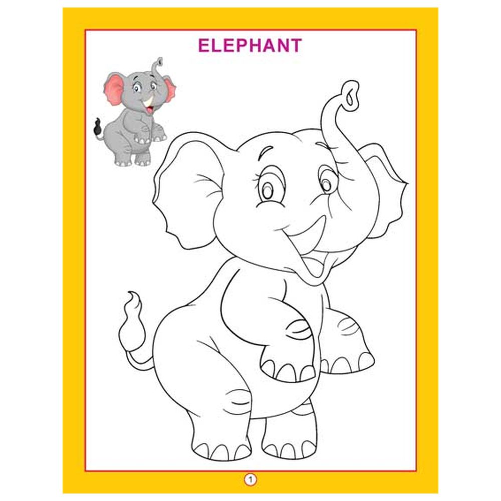 Copy Colour Book - Animals