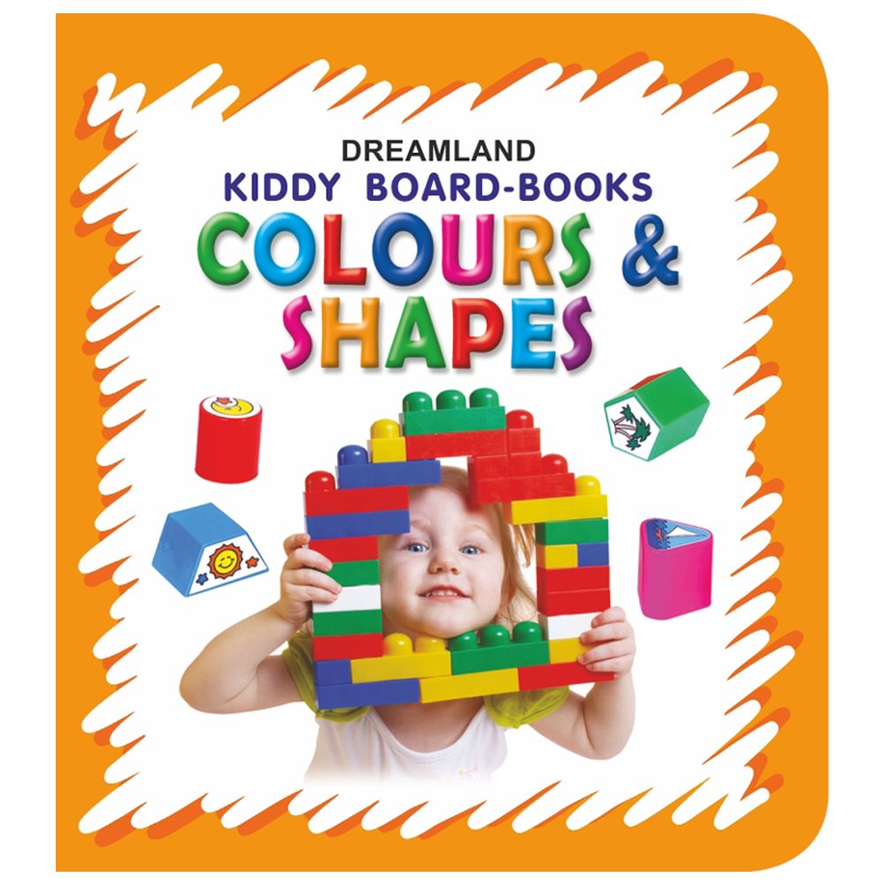 كتاب - Kiddy Board Book - Colours & Shapes