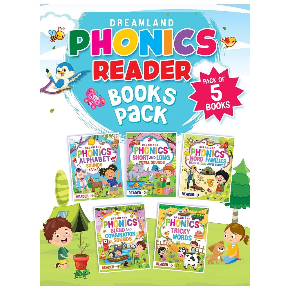 Phonics Reader Books - Set of 5