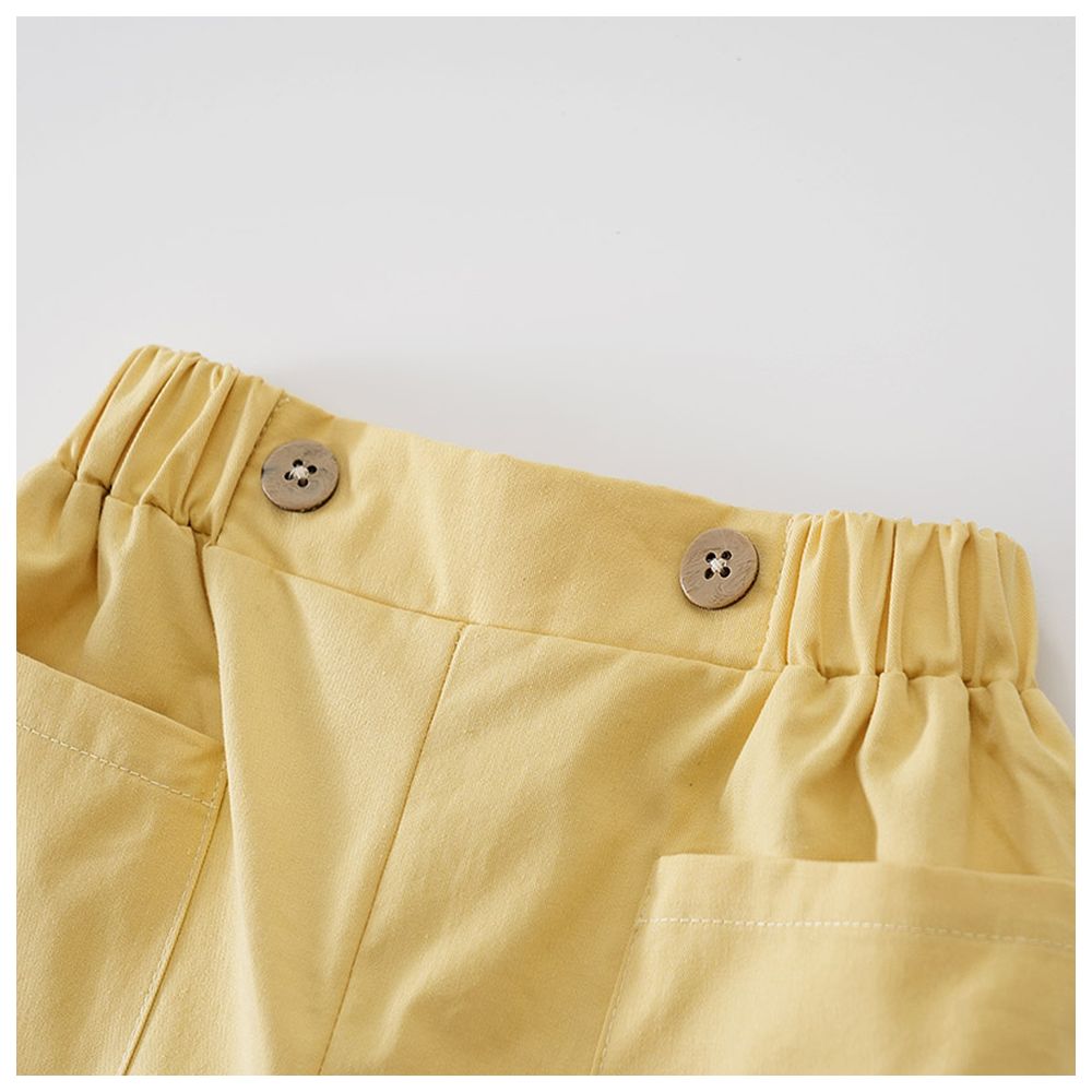 Sugar Rush - Solid Regular Trouser - Yellow