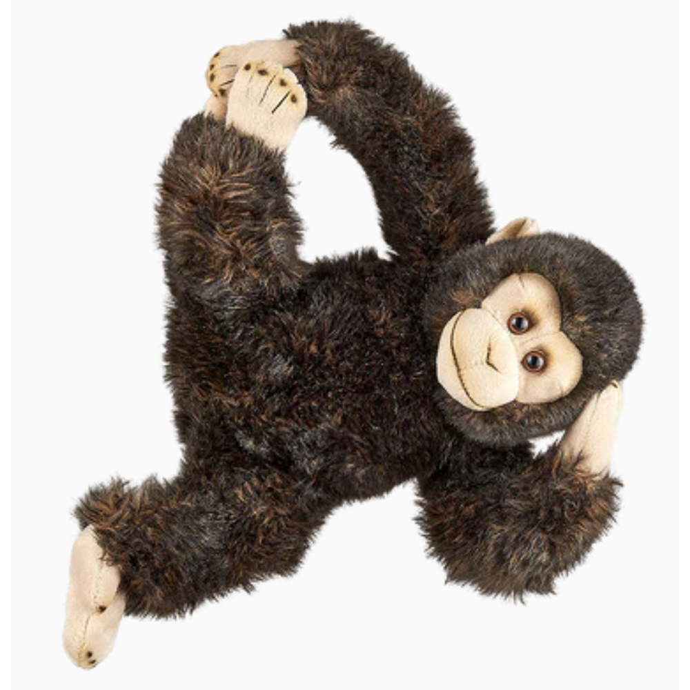 Living Nature - Chimpanzee Plush Toy - Brown - 35cm