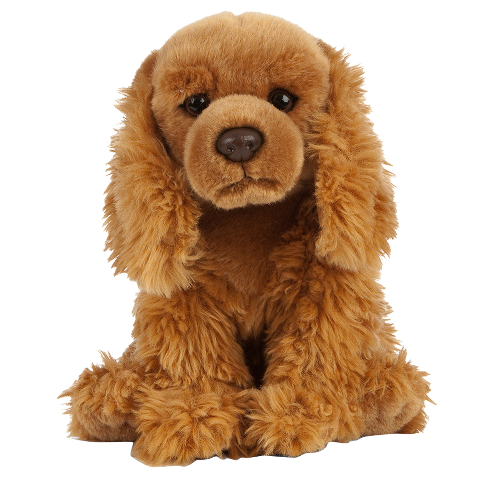 Living Nature - Cocker Spaniel Plush Toy - Brown - 30cm