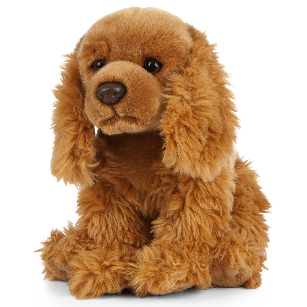 Living Nature - Cocker Spaniel Plush Toy - Brown - 30cm