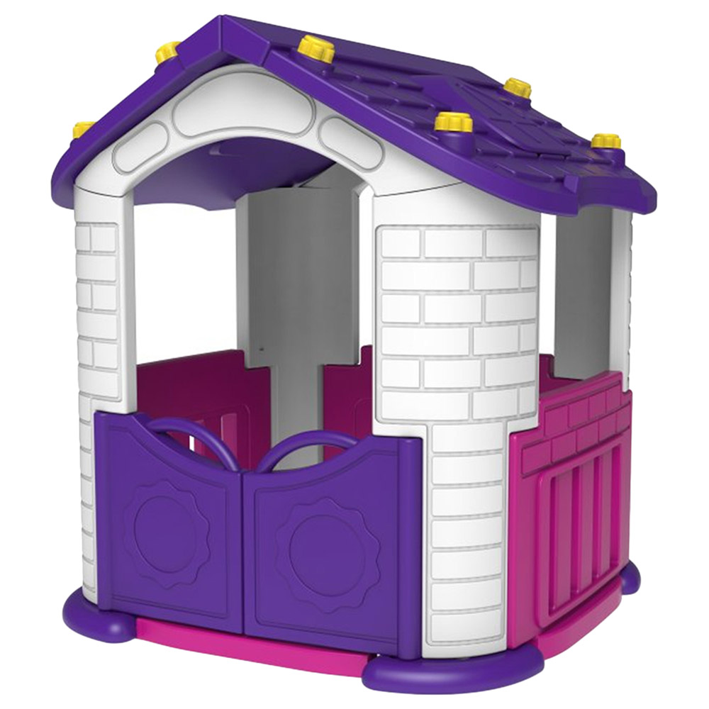 Amsham - Toy Big Playhouse - Pink/Violet