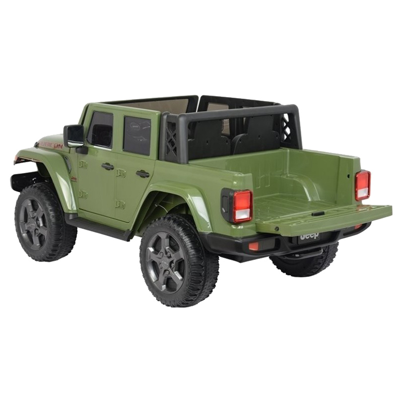 Jeep - Licensed Battery Operated Rubicon Kids Car - 12V - Green