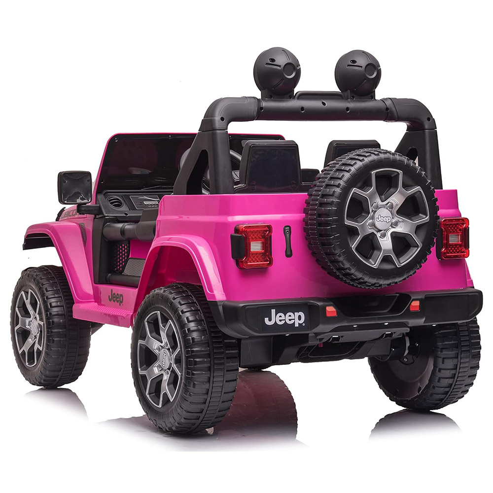 Jeep - Kids Rubicorn 2 Seater Electric Car - 12V - Pink