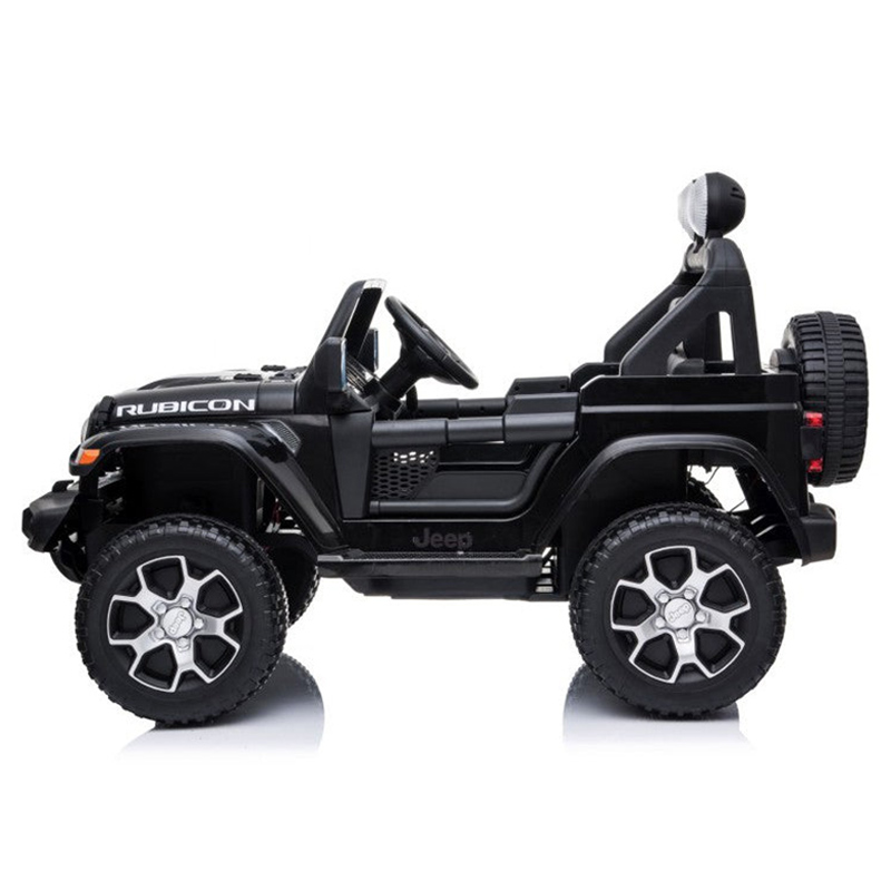 Jeep - Kids Rubicorn 2 Seater Electric Car - 12V - Black
