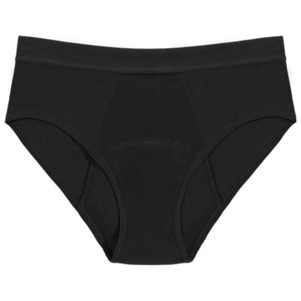 Bodi Fresh - Bamboo Brief Period Protection Underwear - Black
