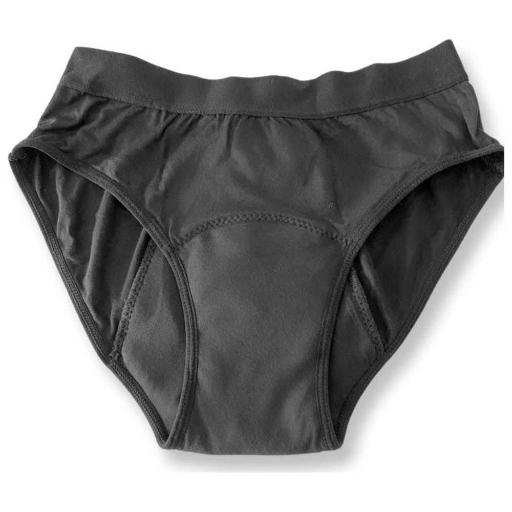 Bodi Fresh - Bamboo Brief Period Protection Underwear - Black