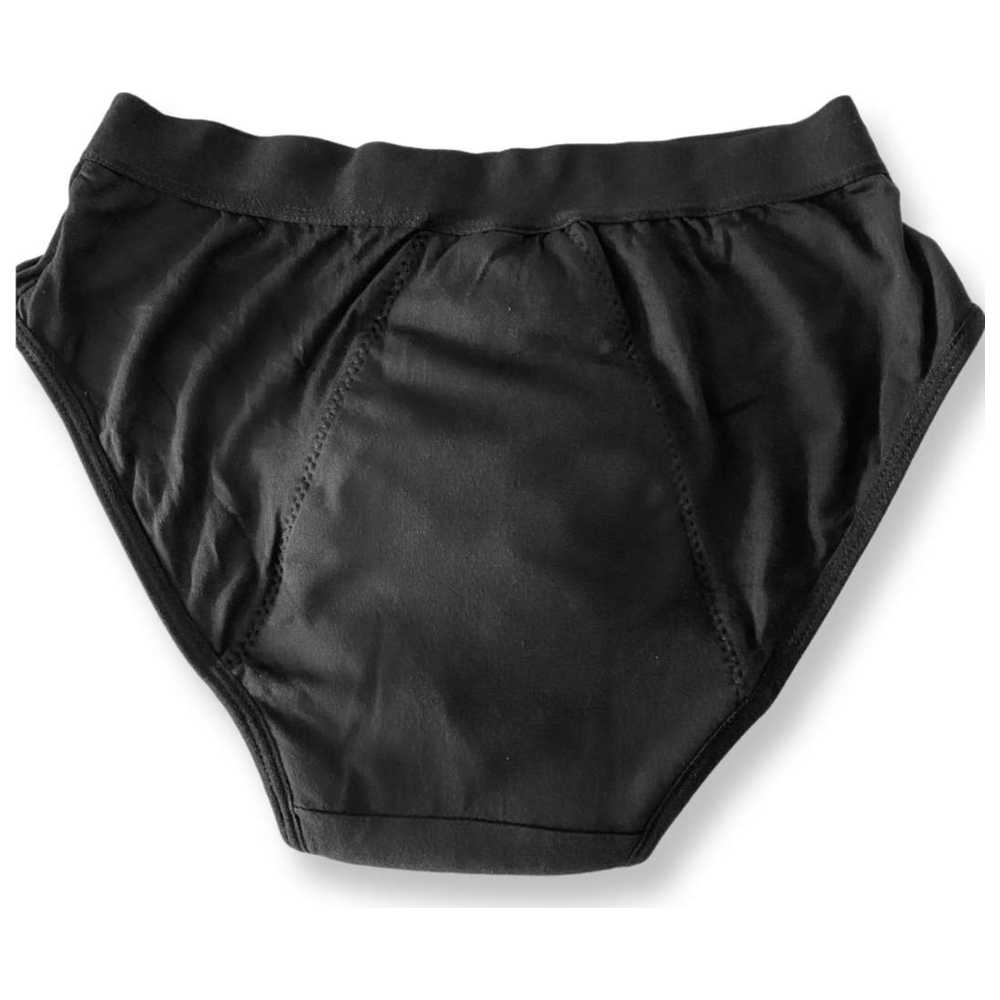 Bodi Fresh - Bamboo Brief Period Protection Underwear - Black