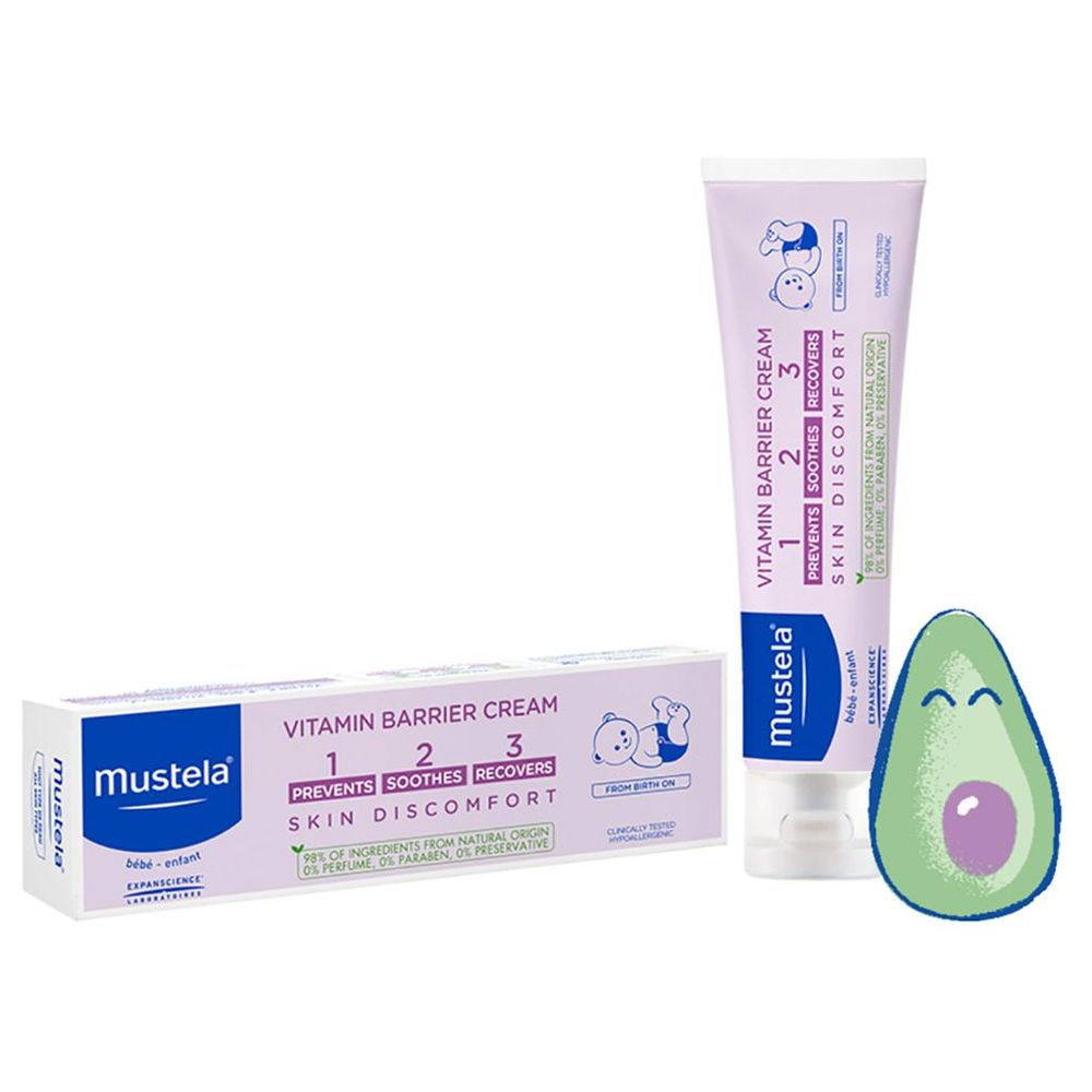 Mustela Vitamin Barrier Cream 123 - 100ml