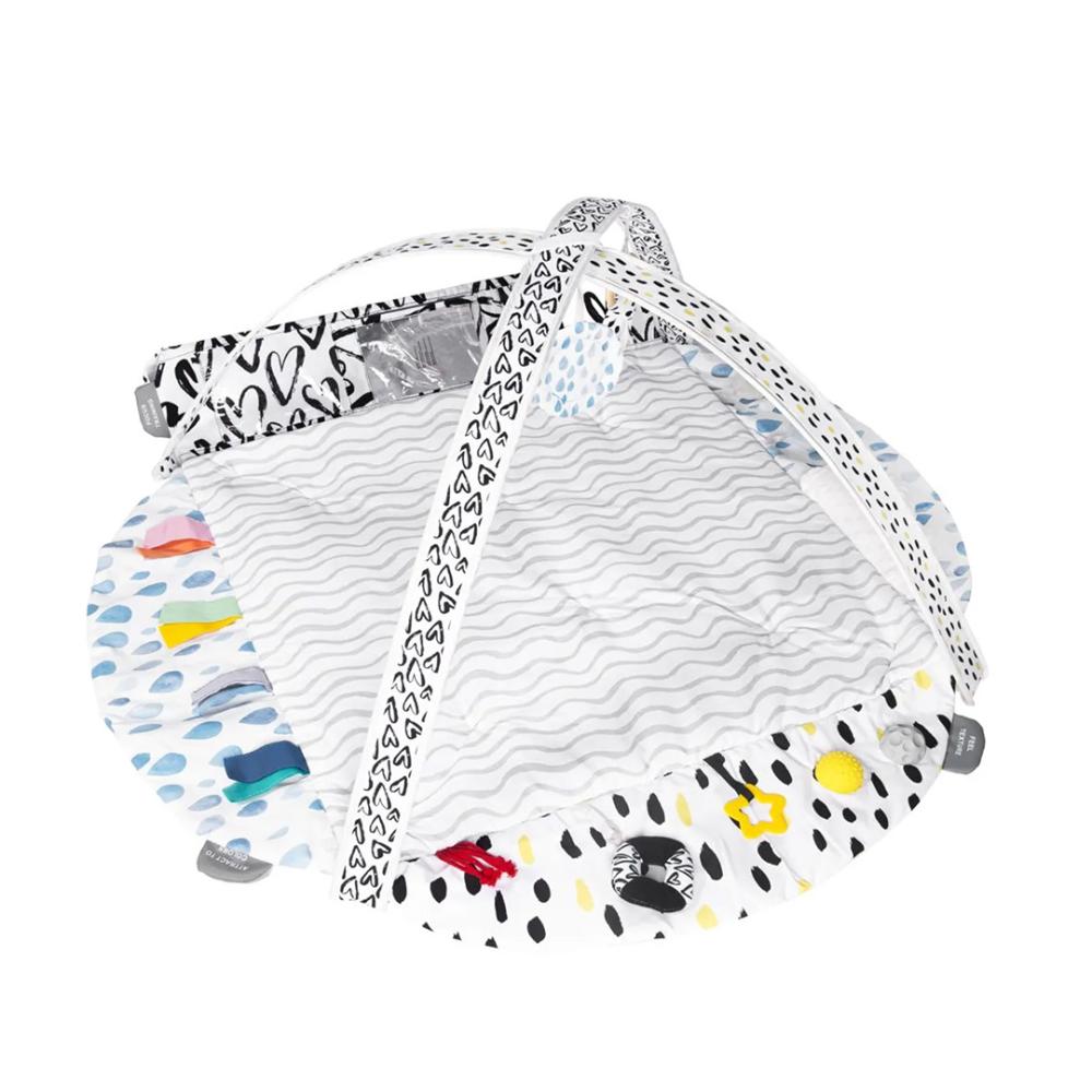 ليتل ليرنرز - سجادة لعب ومنطقة لعب ٦ في ١ غرو ويذ مي