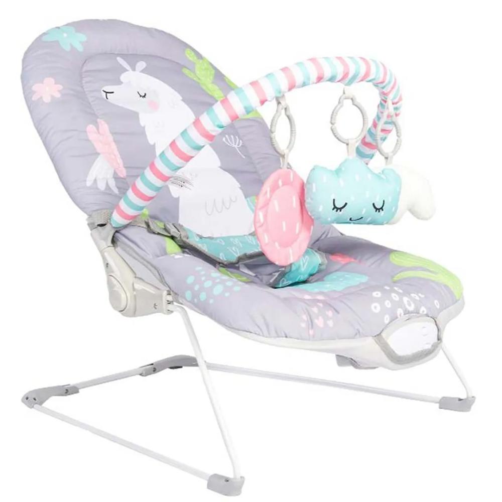 Little Learners - My First Electric Bouncer with Music & Vibrations - Llama