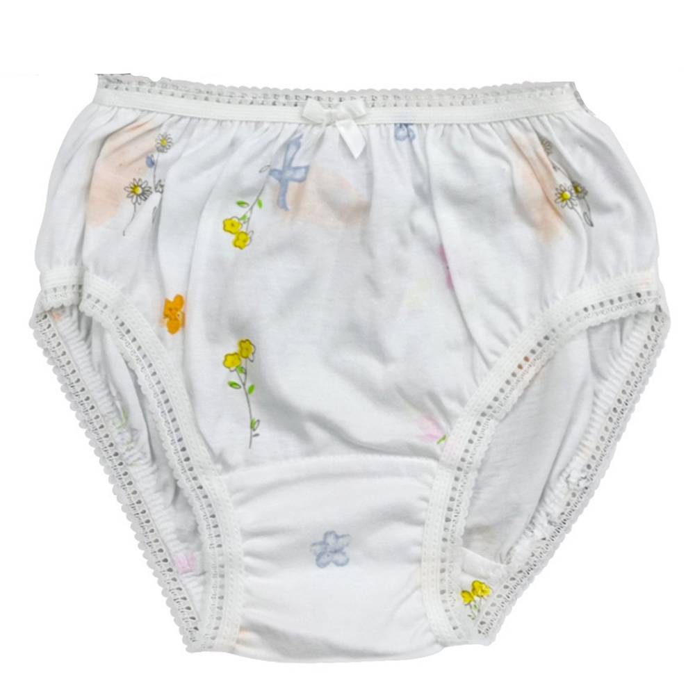 Smart Baby - 3pc-Set - Baby Girl Floral Briefs - Multicolor