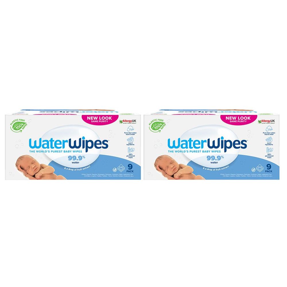 WaterWipes Original Baby Wipes Pack of 18 - 1080pcs