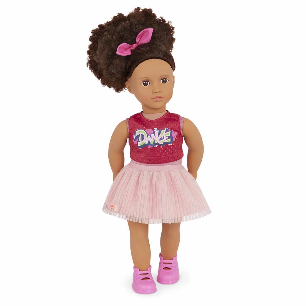 Our Generation - Catalina Doll With Hip Hop And Ballerina Outfit - 18 Inch