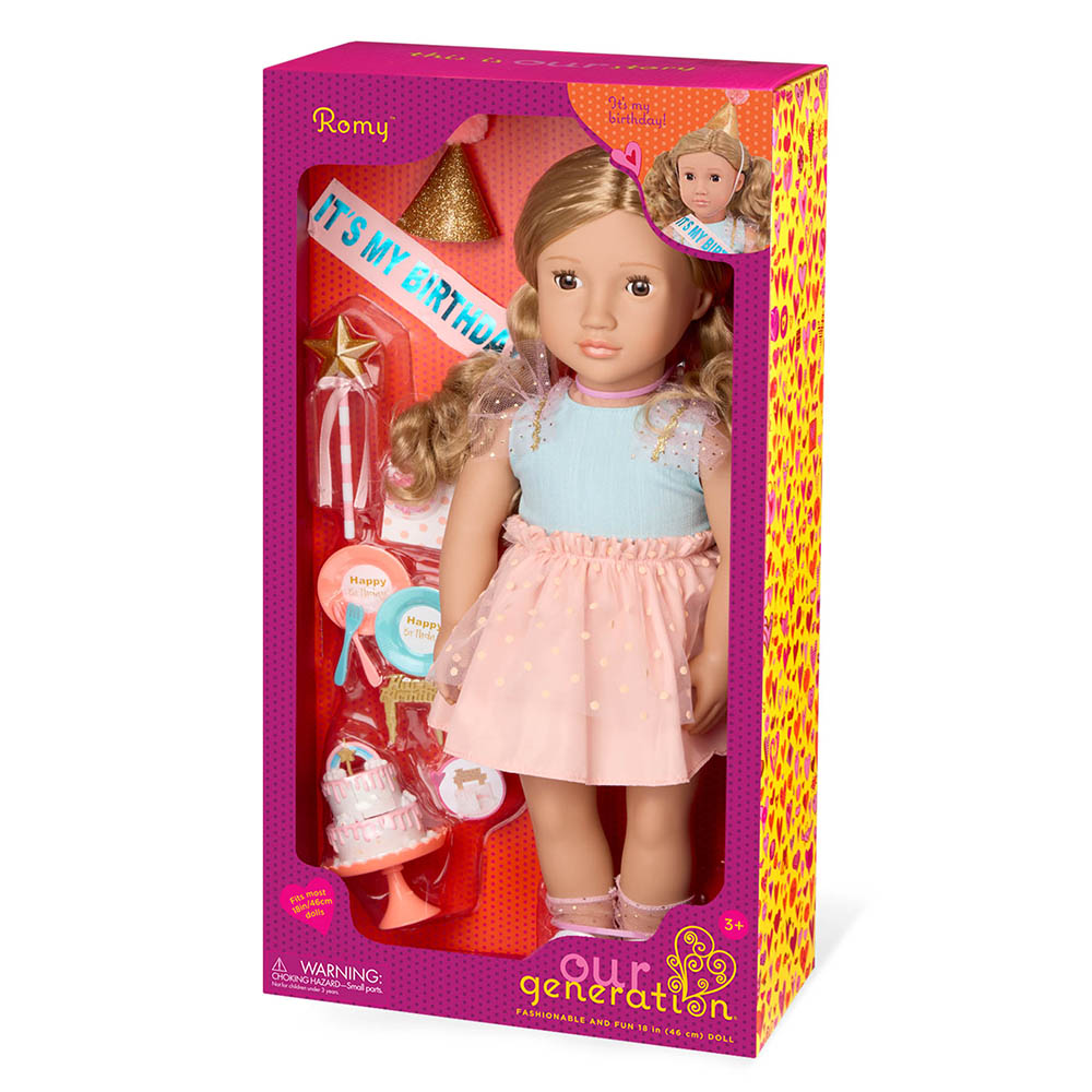 Our Generation - Romy Doll Playset  - 18 Inch