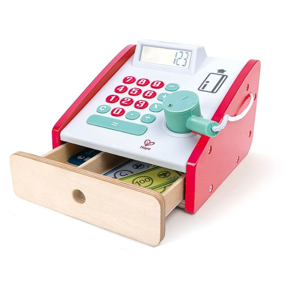 Hape Wooden Farmers Market Stall Playset With Accessories