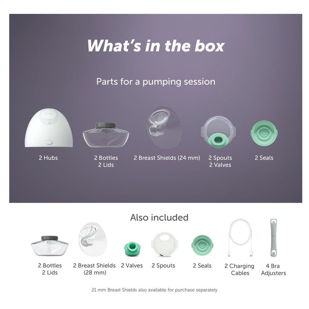 Elvie - Double Electric Wearable Breast Pump