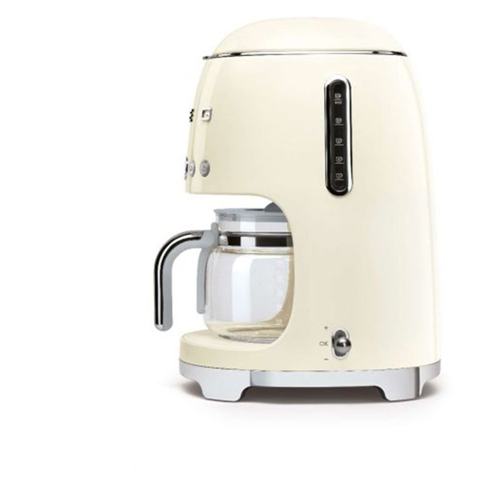 Smeg - 50'S Retro Style Drip Filter Coffee Machine Cream