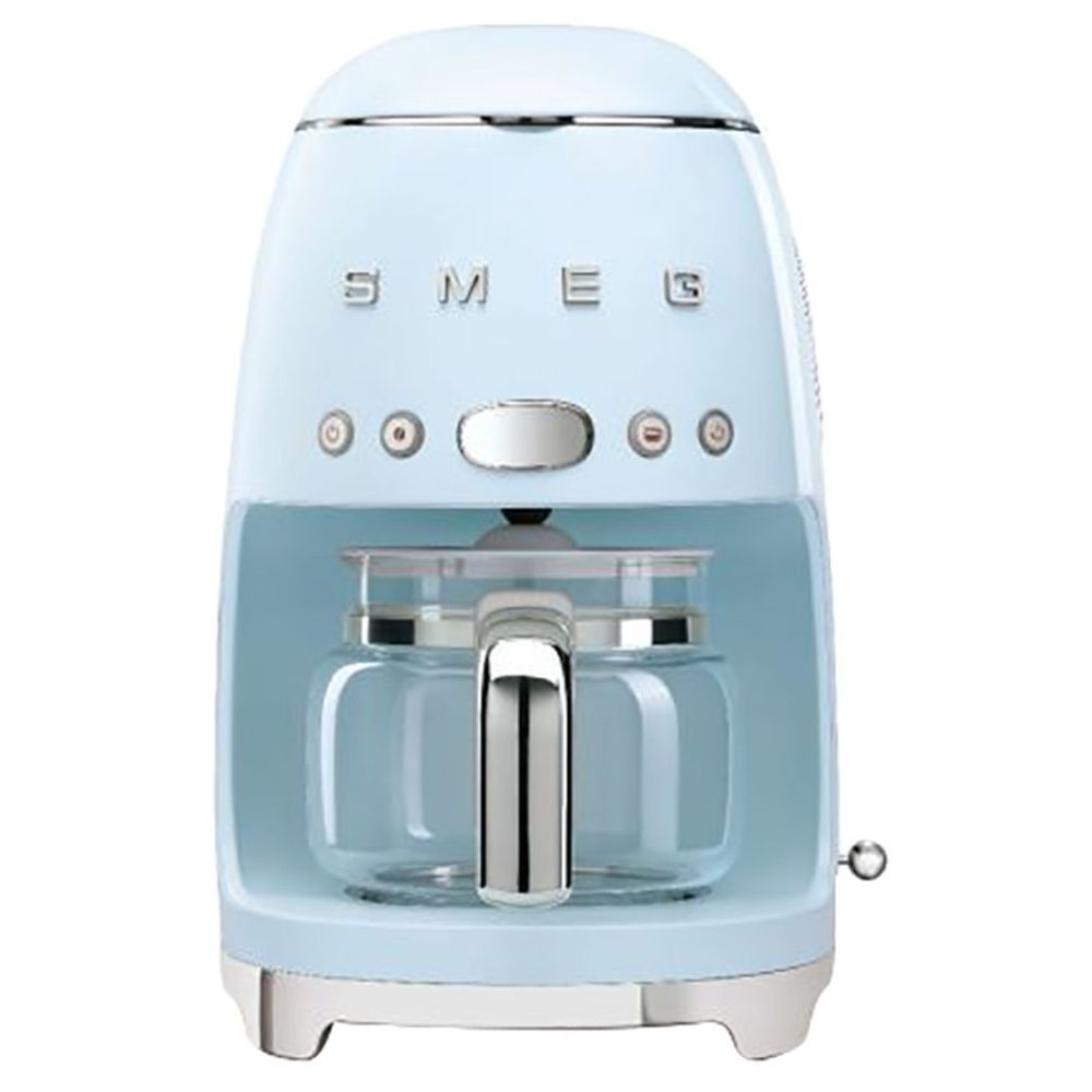 Smeg - 50'S Retro Style Drip Filter Coffee Machine - Pastel Blue