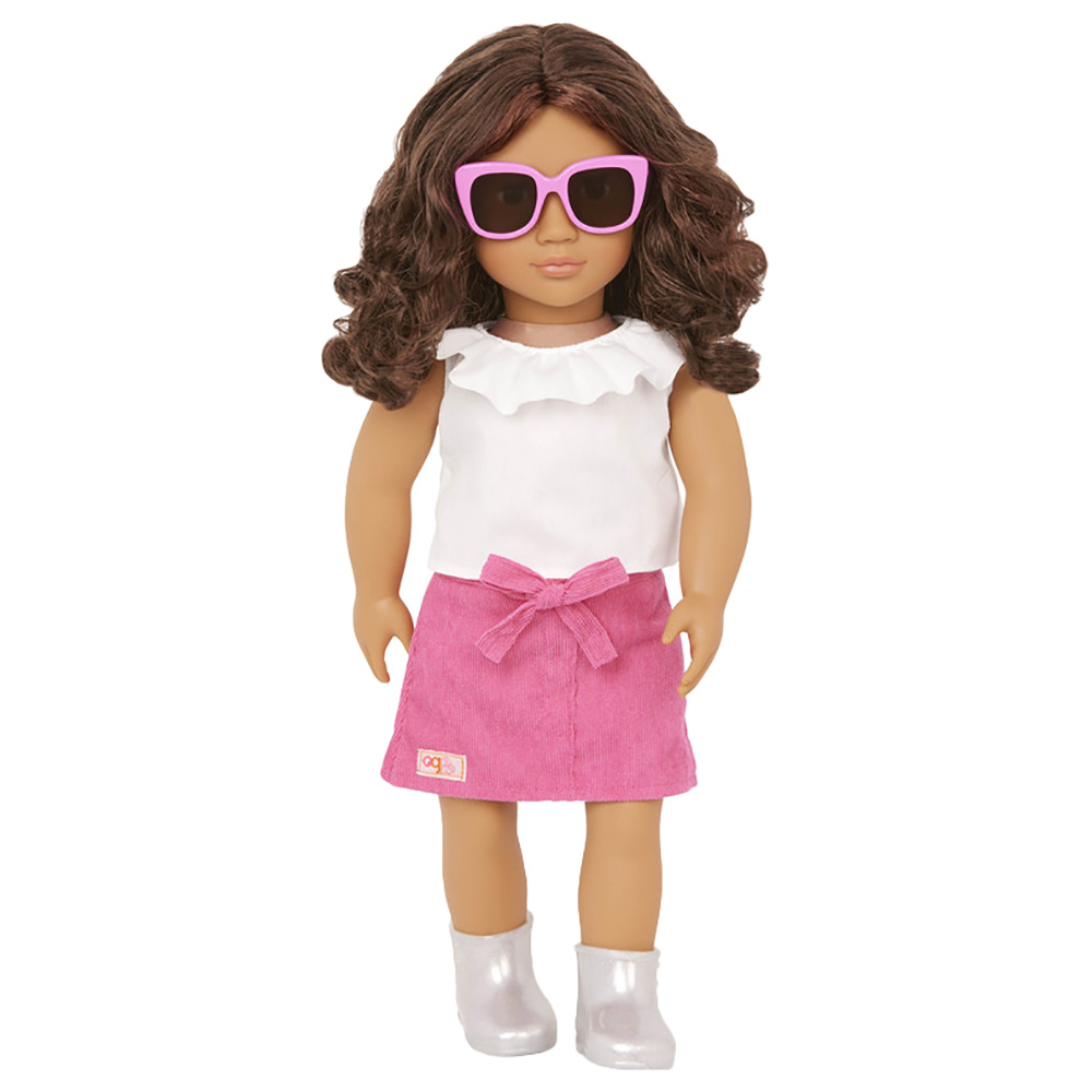 أور جينيريشن - دمية فالنتينا فاشون - 7 قطع - 18 انش