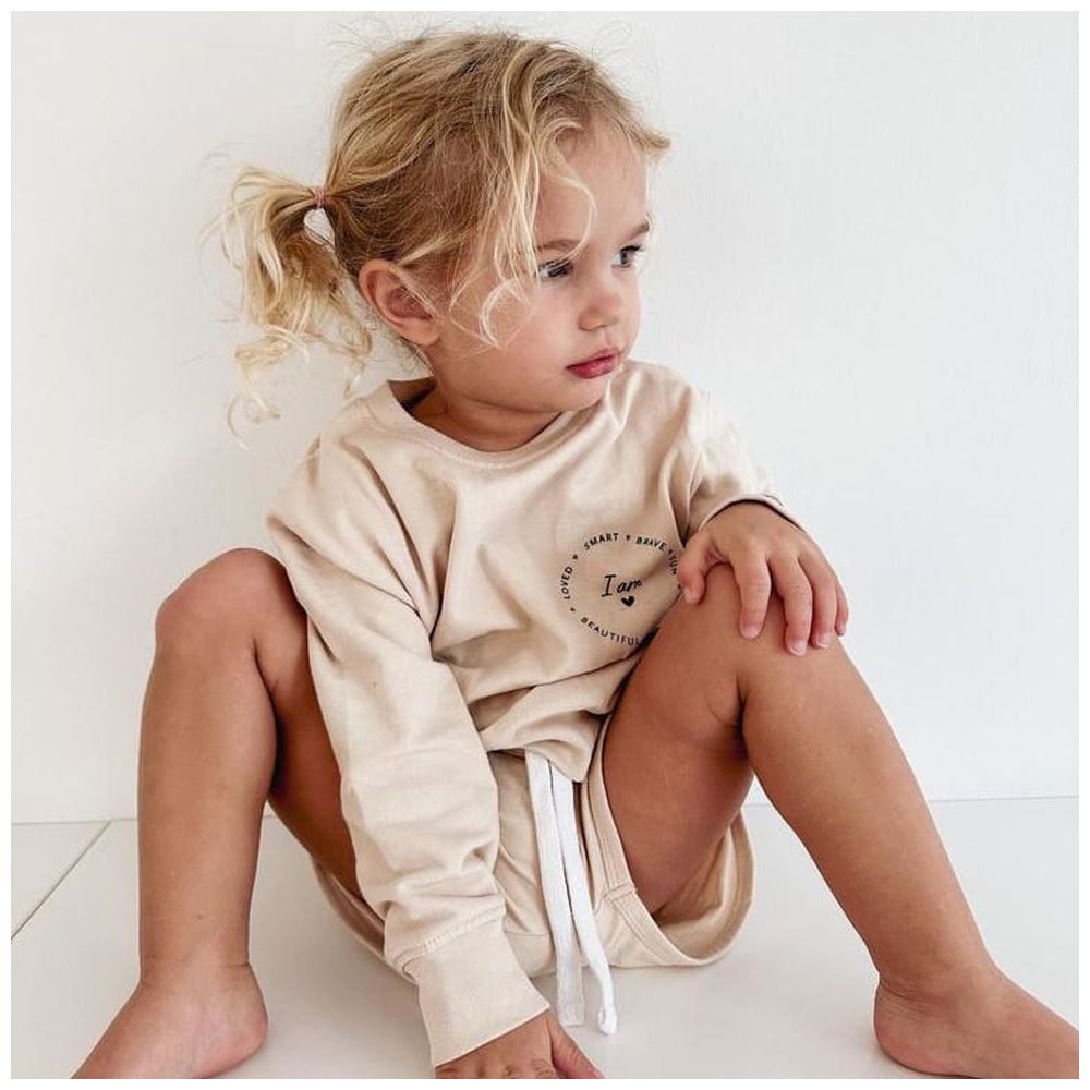 Elli Junior - I Am! Organic Shorts - Beige