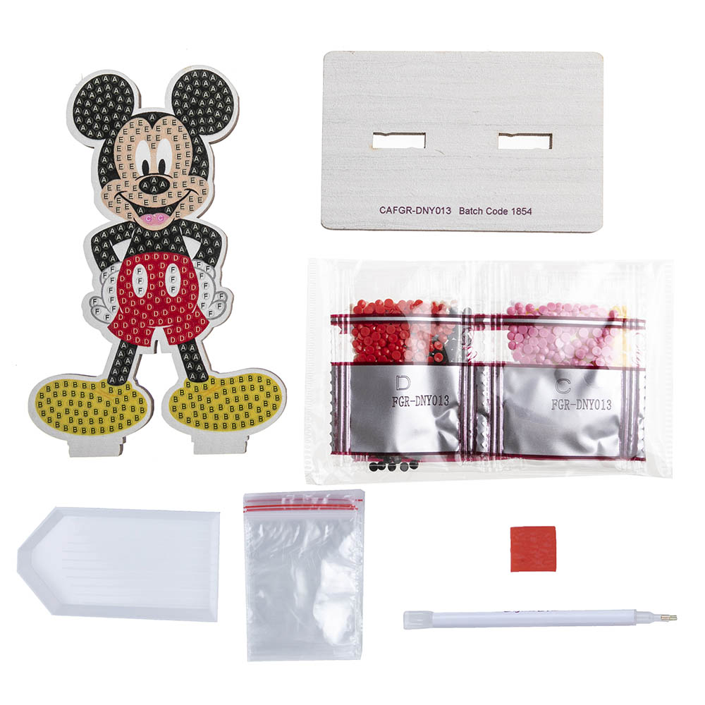 Craft Buddy - Crystal Art Buddy - Mickey - 11 cm