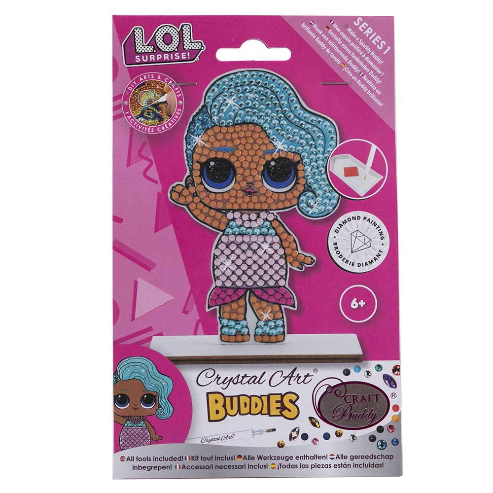Craft Buddy - Crystal Art Buddy - LOL Surprise - 11 cm