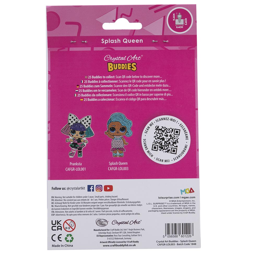 Craft Buddy - Crystal Art Buddy - LOL Surprise - 11 cm