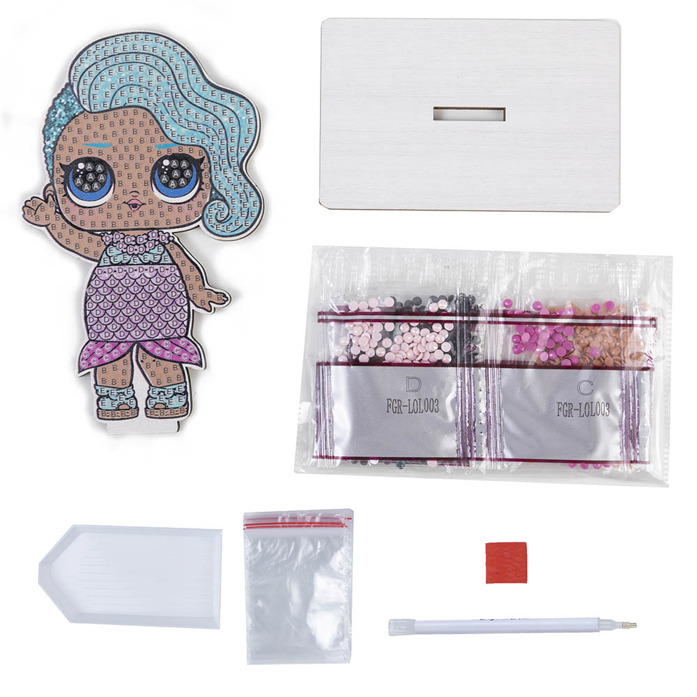 Craft Buddy - Crystal Art Buddy - LOL Surprise - 11 cm