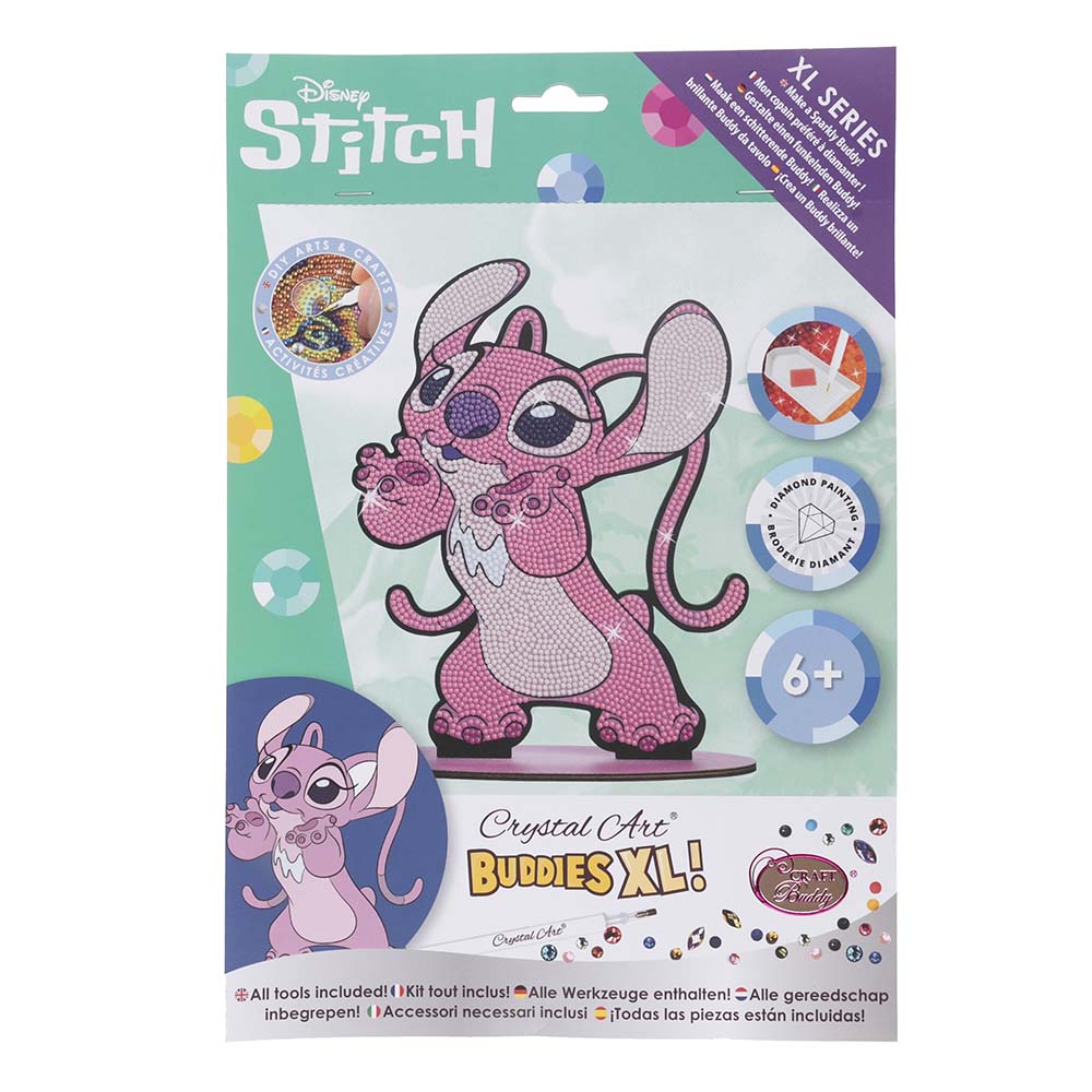 Craft Buddy - Crystal Art Buddy - XL - Angel - 20 cm