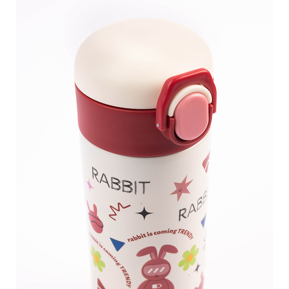 كوكوبي - زمزمية مياه معزولة من الستانلس ستيل - ٥٠٠ مل - أحمر (٣ سنوات فأكثر)