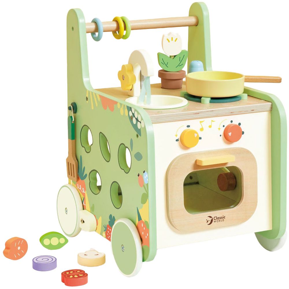 Classic World - Kitchen Walker Playset - 15 Pcs
