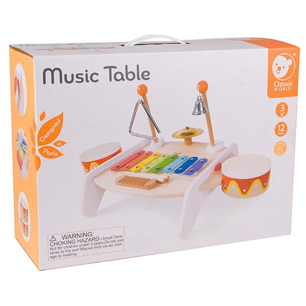 Classic World Music Table