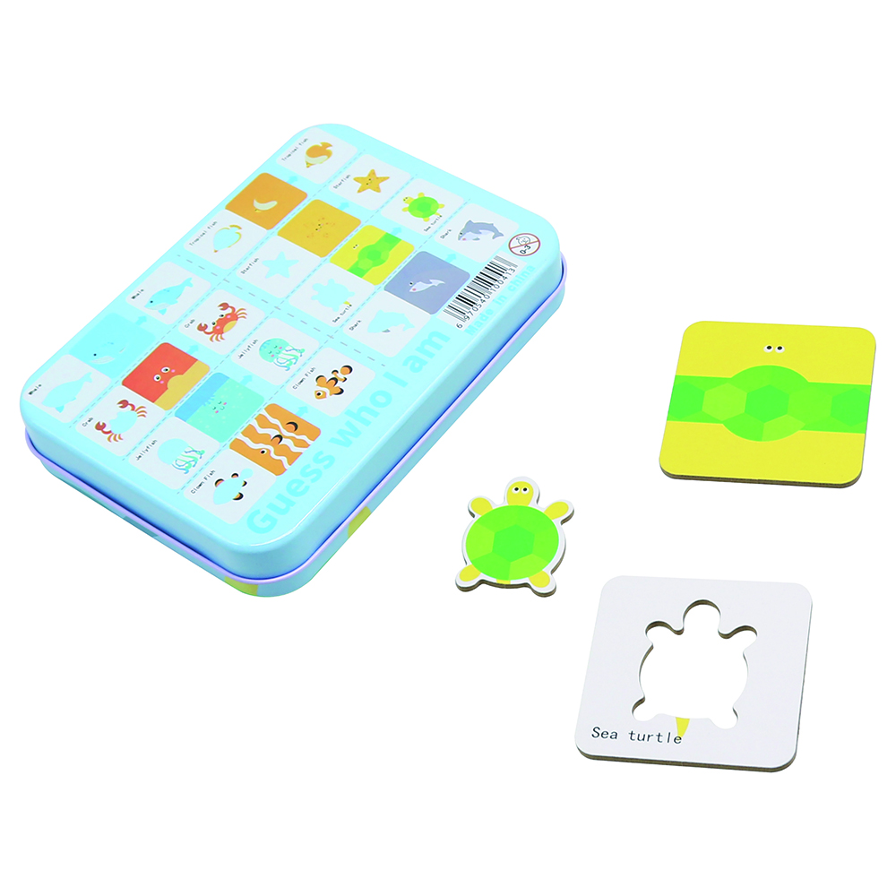 Andreu Toys - Guess Who I Am Learning Kit - Sealife