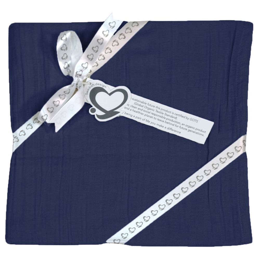 مي - غطاء مقعد السيارة من الشاش العضوي المجعد - منتصف الليل