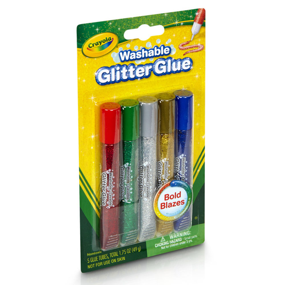 كرايولا - صمغ براق قابل للغسل - بولد بليز - 49غ - عدد 5