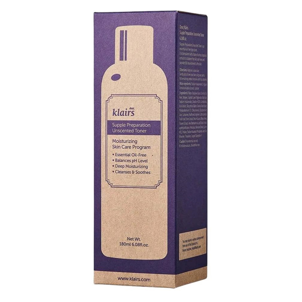 Dear Klairs - Supple Preparation Facial Toner - 180 ml