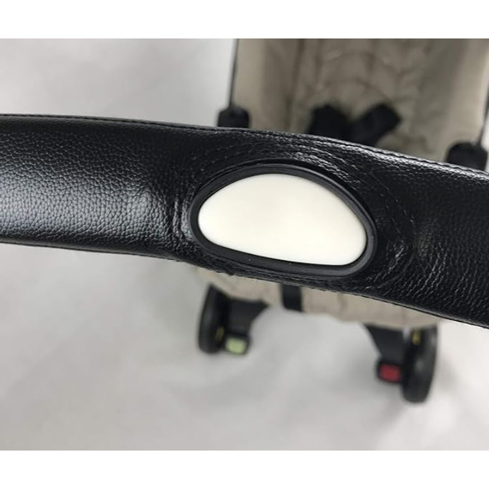 Doona - Stroller/Car Seat Handlebar Cover Only - Black Leather
