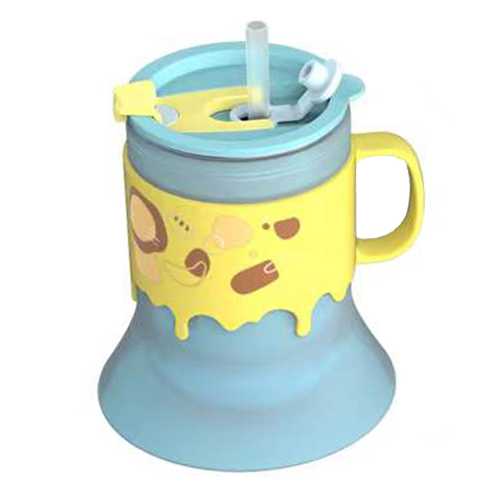 عام - كوب ماء صغير ستانلس ستيل مع شفاطة - 350 مل