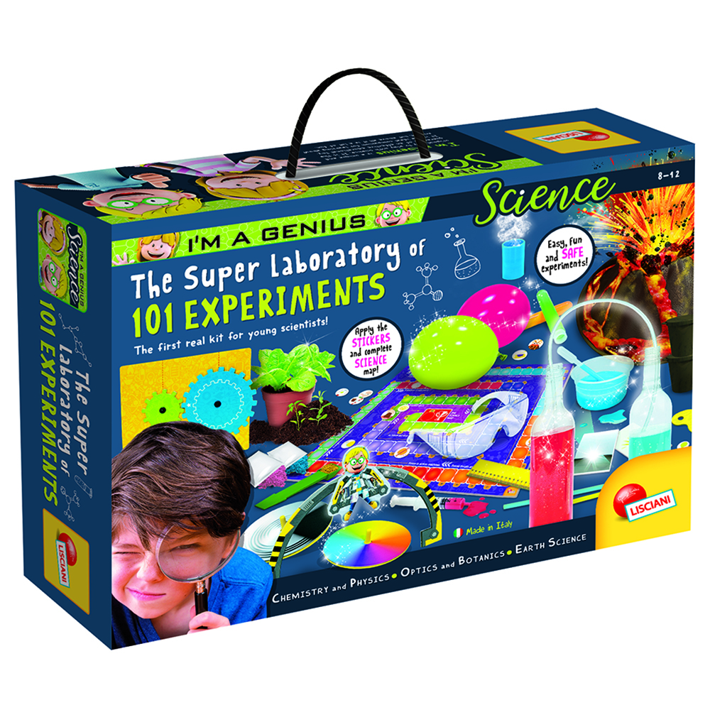 I'm A Genius Science - The Super Laboratory Of 101 Experiments Kit