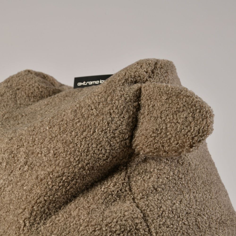 Extreme Lounging - Mini Teddy Bean Bag - Mink