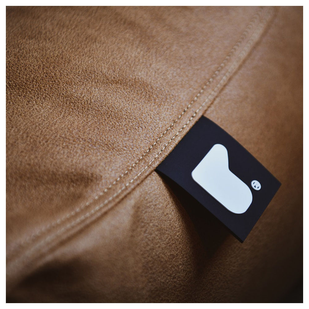 Extreme Lounging - Mighty Leather Bean Bag - Chestnut