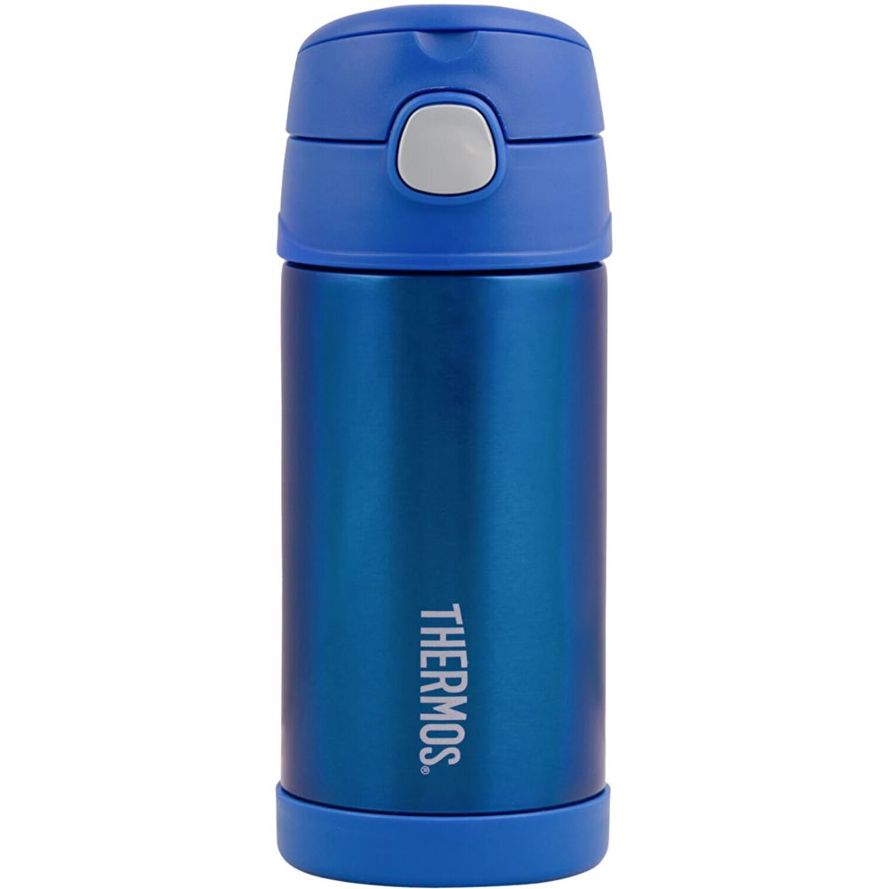 Thermos - Kids Funtainer Stainless Steel Bottle - Blue - 355ml
