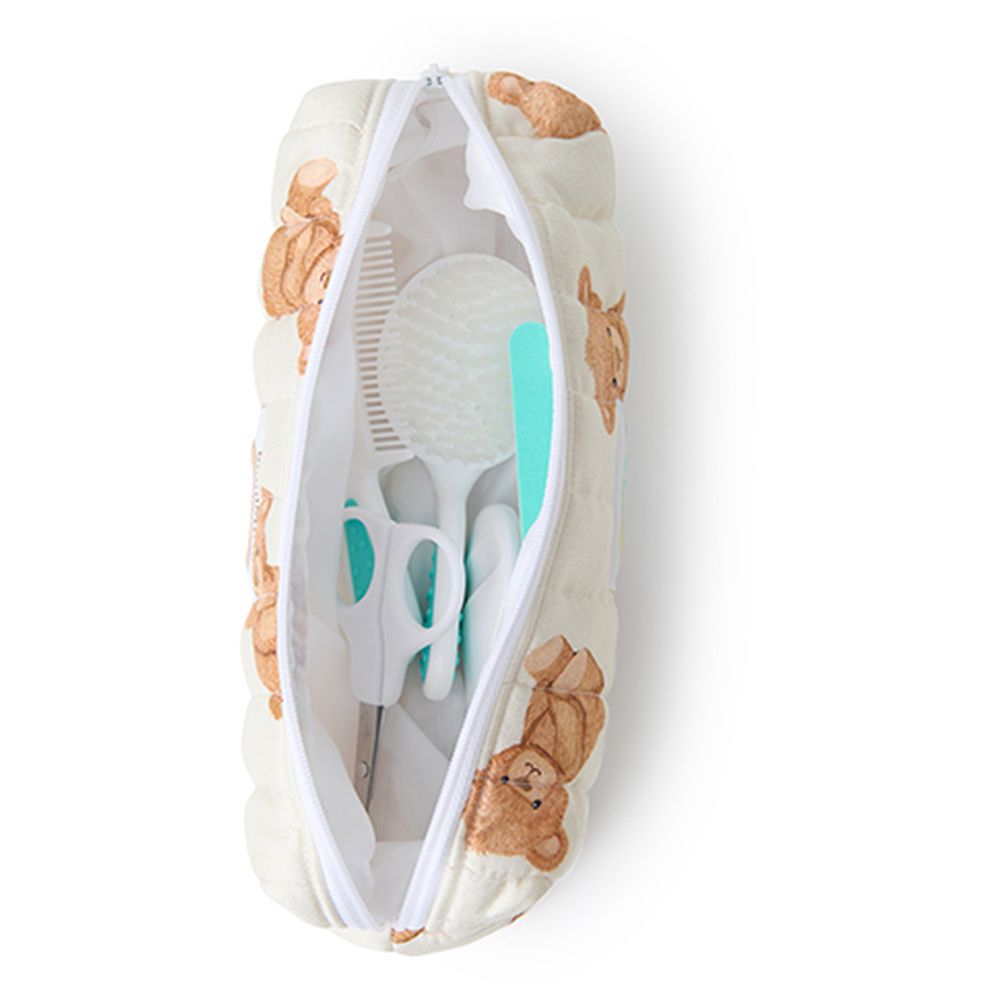 فانسي فلوف - شنطة مجموعة العناية بالأطفال عضوية - دب