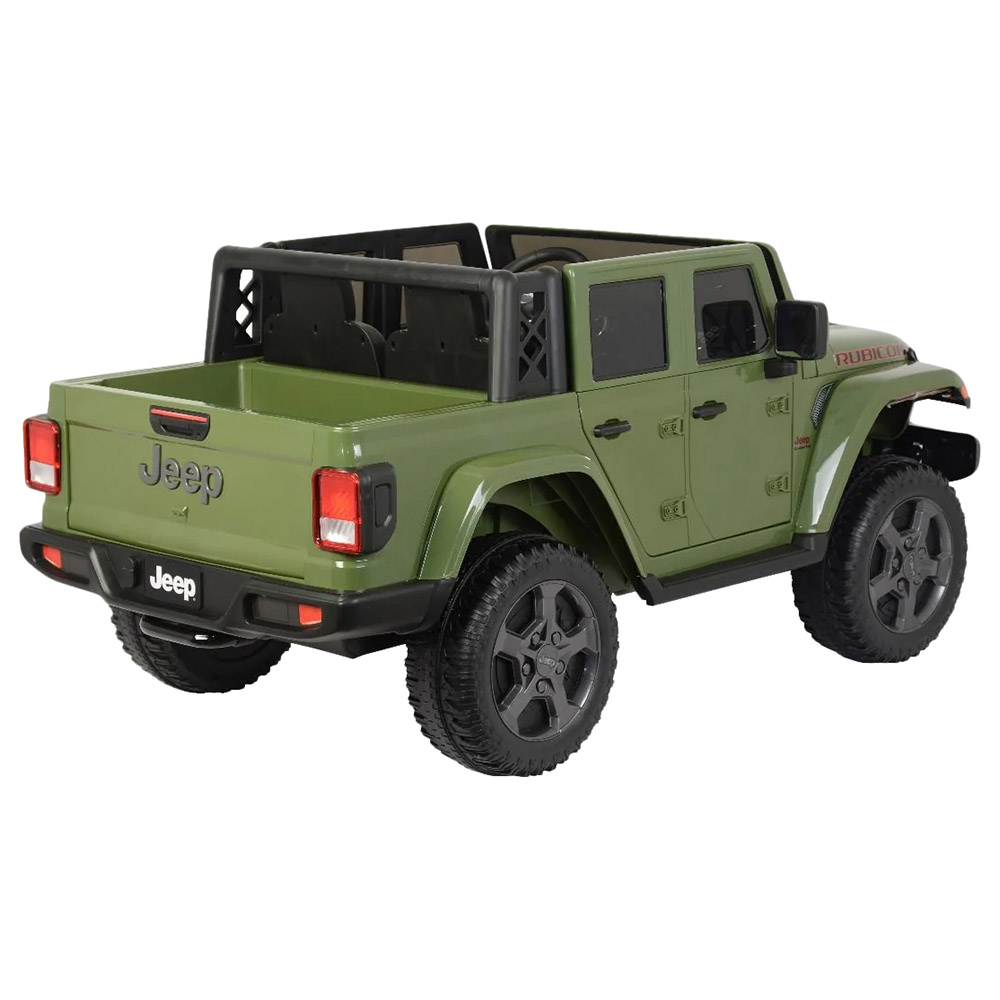 Jeep - Rubicon 2 Seater Kids Electric Car - 12V - Green