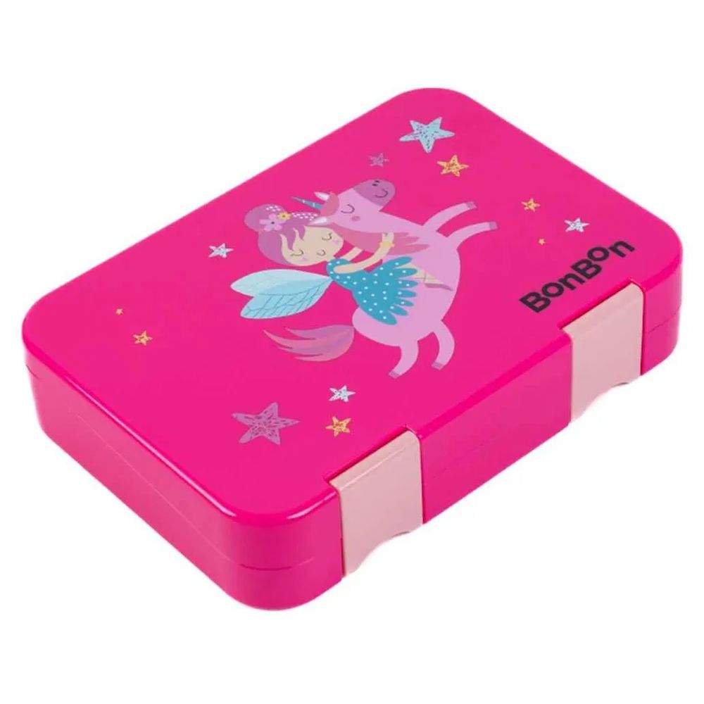 BonBon - 4-6 Compartment Lunchbox - Pink Fairy