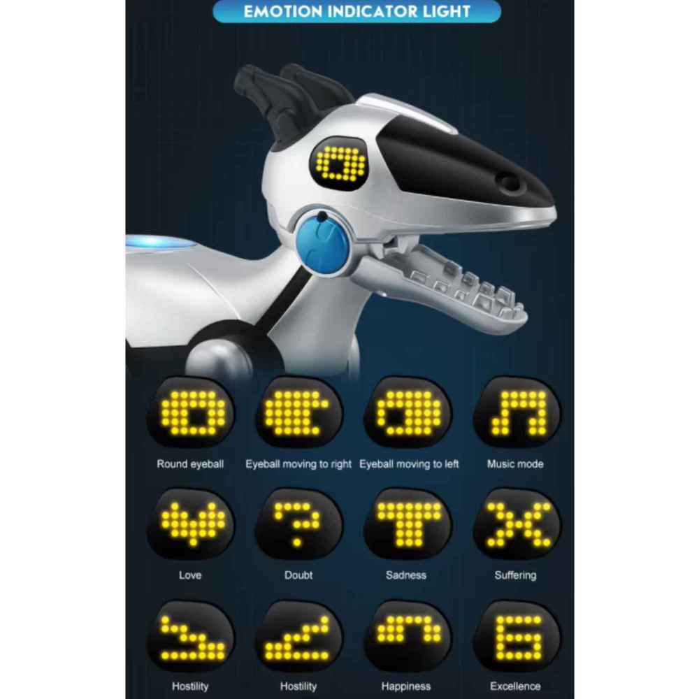 Little Angel Smart Robot Dinosaur Toy With Lights And Sounds